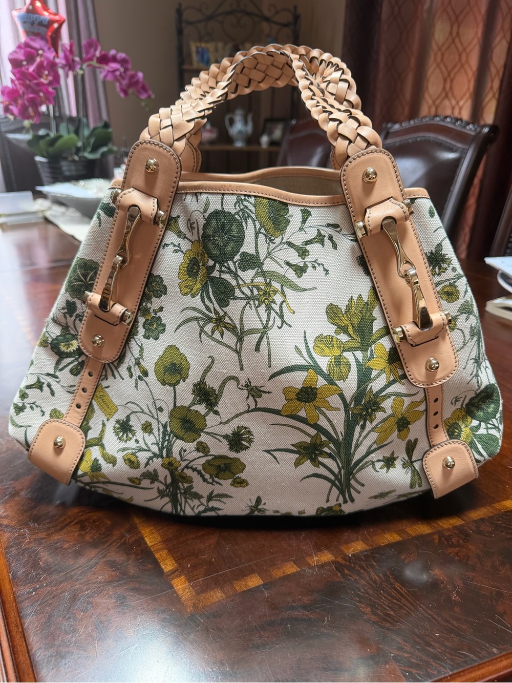 Gucci Rare Pelham Flora Tote - Picture 1 of 11